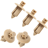 10/20/30/40/50PCS For Volvo C70 S60 S80 V70 1997 98-10 Beige Plastic Rivets Car Door Trim Panel Fastener Clips Retainer 39964090