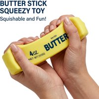 11cm Butter Bar Slow Rising Squishy Toy Soft Wet Squeeze Stress Relief Noodle Squishies Decompression Toy