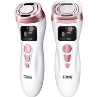 New Mini HIFU Ultrasonic Machine EMS Microcorriente Facial Lifting Firming Skin Care Anti Wrinkle Massager