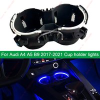 LED Ambient Light Cup holder light lights For Audi A4 A5 B9 2017-2022 Decorative Ambient Light LED Atmosphere Lamp