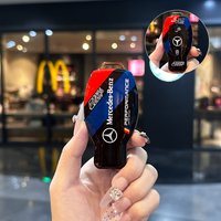 ABS Car Smart Key Case Cover Modification Accessories For Mercedes Benz A C E S G Class GLA CLA GLK GLC W204 463 176 251 205