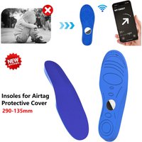 135-290mm for Airtag Protective Cover Comfortable Securely Mounted Shoe Inserts Shoe Insoles Tracker Insoles for Elders and Kids