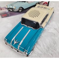 Classic Bluetooth Speaker Pontiac Car Shaped Audio TF Card USB Drive FM Radio AUX Handsfree Call TWS Function Wireless Sound Box