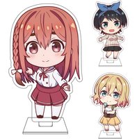 10CM Anime Rent-A-Girlfriend Cosplay Cute Acrylic Figure Stand Plate Asami Nanami Sarashina Ruka Mizuhara Chizuru Ornaments Gift