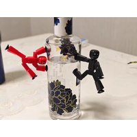 Funny Sucker Sticky Robot Photography Anime Series Decoration Deformable Action Figure Unique Gifts For Kids,Random color