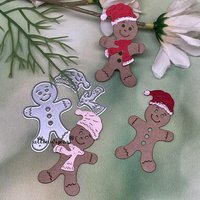 New Christmas gingerbread Metal Cutting Dies for DIY Scrapbooking Album Paper Cards Decorative Crafts Embossing Die Cuts