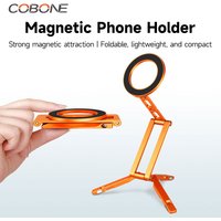 COBONE XILETU Holder Foldable Adjustable With Arca-Swiss Cell Stand For Phone Vlog Portable Desktop Smartphone Bracket Magnetic