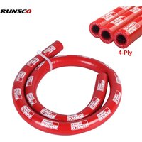 RUNSCO 4Ply Silicone Straight Hose 1 Meter Car Engine Universal Coolant Intercooler Turbo Tube Air Intake Piping water hose Pipe