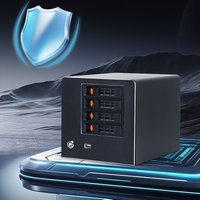 Helorpc NAS Mini PC with Inte N2940/N100 Support Linux Router Computer for Home with 4xUSB 1xTYPE-C 1xTF Slot Windows10Pro Ready
