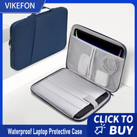 Waterproof Shockproof Handle Bag Laptop Sleeve Case for Macbook Air 11 12 13 13.6 Inch M4 M3 M2 Chip Mac Book Cover Accessories