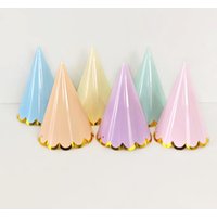 Birthday Hats Adult Paper Cone Headband Costume Party Supplies for Women Men Celebration Carnivals