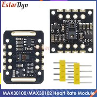 MAX30102 MAX30100 Sensor Module, Heart Rate Blood Oxygen Monitor, Pulse Oximeter with I2C Interface for Arduino ESP32 DIY
