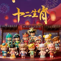 ii 2026 HOT NEW wind tide play ornaments male birthday gift toys Zodiac hand-do blind box new girls children country ancient