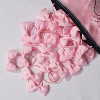 20/40Pieces 2 Inch Hair Bows Elastic Ties Grosgrain Ribbon Bow With Rubber Band Ponytail Holders Hair Accessories