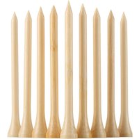 Golf Tees Durable Bamboo Tees 50Pcs/100Pcs 100Pcs 3-1/4" Friendly Biodegradable Material Reduce Friction Side Spin More Stable