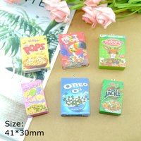 Cute Snacks Charms for Earring Bracelets Jewelry Making DIY Pendants Wholesale Bulk