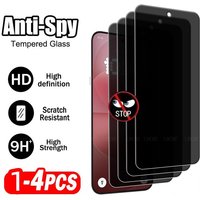4/3/2/1Pcs For Nothing Phone 4A Pro Glass Nothing Phone 4A Pro Screen Protector Anti-Spy Privacy HD 9H Cover Glue Tempered Glass