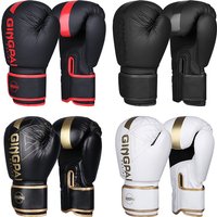 Professional 6/8/10/12/14oz Boxing Gloves PU Muay Thai MMA Profession Kickboxing Adults Sandbag Training Gloves Equipment