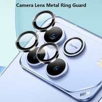 For Honor Win / Win RT 5G Ultra Clear Camera Lens Protector Cover Metal Ring Tempered Glass Film Cap