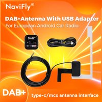 Navify-DAB Dongle DAB+antenna with USB adapter type-c/mcx antenna interface suitable for European Android car radios image 3