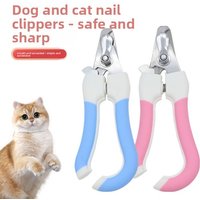 Professional Pet Nail Clippers Set for Dogs Cats Sharp Stainless Steel Blade Safety Guard Non-Slip Handle Nail Trimmer