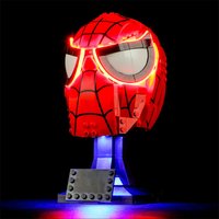 LYBMTWF LED Lighting Kit Compatible with Lego 76285 Amazing Man's Mask (NOT Include The Model Bricks)
