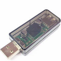 USB 2.0 to USB Isolator Digital Signal Audio Power 2500V Isolation Anti Interference Ground Loop Noise Reduction