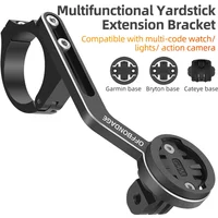 OFFBONDAGE Bicycle Light Holder Aluminum Bike Lamp Bracket HD3-1000 Gopro Mount IGS / Garmin / Bryton / Cateye Computer Holder