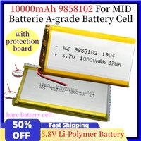 Brand new 10000mAh 3.8V 9858102 Li-Polymer Battery for Xiaomi Power Bank Navigator Tablet MID Batterie A-grade Battery Cell