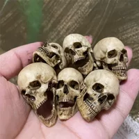 1:6 Scale 3D Printed Realistic Skeleton Head Figure - Handmade Collectible Decor for Fish Tank, Home & Accessories