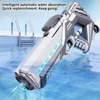 Guns Electrically Fired Multiple-shot Water Guns Squirt Guns Fully Automatic Water Sucking Gun Birthday Gift