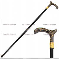Detachable Handle Fashion Party Decorative Crutch Men Luxury Cane Elegant Aluminum Alloy Vintage Walking Sticks