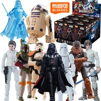 Blokees The Mandaloria Star Wars Darth Vader Imperial Stormtrooper R2-D2 Action Figure Model Assembly Toys Birthday Gifts