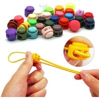 10Pcs Paracord Lanyard Spring Cord Lock Stopper Backpack Sportswear Shoelace Bag Parts Accessories Rope Clamp DIY Shoelace