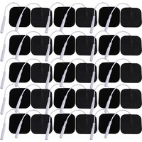 5*5cm Fabric Self Adhesive Replacement Patch Non-woven Tens Electrodes Pads Physiotherapy for Electric EMS Massager Accessorie