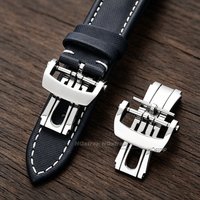 18mm Stainless Steel Watch Buckle Clasp for Blancpain Deployment Metal Clasp Leather Rubber Watch Band Fold Buckle Accessories