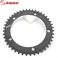 AliExpress KEOS 144BCD single speed chainring for Fixed Gear/Track Bike black/silver CNC chainwheel 44T 46T 48T 50T 52T 54T 56T 58T 60T 70T