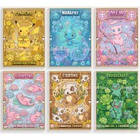 Classic Anime Pokemon Pikachu Canvas Painting Modern Cartoon Mucha Style Poster HD Print Wall Art Picture Room Decoration