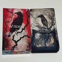 Wisdom of The Raven Oracle Deck 52 Card Oracle Deck Featuring Original Surreal & Fantasy Raven Art