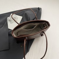 Women Leather Shoulder Bag with Pendant Shoulder Tote Handbag Satchel Handbag Stylish Tote Bag for Work Travel