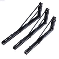 1pc Multiple Sizes Triangle Folding Angle Bracket Stainless Steel Heavy Support Wall Mounted Shelves Table Home Hardware