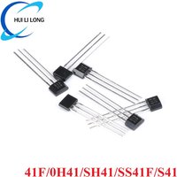 100pcs/5pcs 41F/ 0H41 / SH41 / SS41F/ S41 Bipolar Hall Element Sensor Vhicle Motor Electric Car Motor Hall Sensor