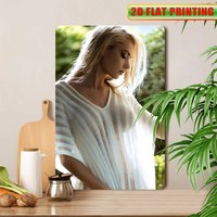 2D 1PC Versatile Metal UV-Printed Decorative Sign, - Perfect for Home, Bar, Cafe & Garden