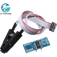 SOIC8 SOP8 Test Clip For EEPROM 93CXX/25CXX/24CXX In-Circuit Programming On USB Programmer CH341A TL866CS TL866A EZP2010 EZP2019
