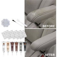 Leather Color Repair Paste Car Seat Sofa Leather Refurbish Fix Scratch Crack Filling Leather Renovation Maintenance Agent 20ml