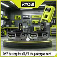 Limited Offer! RYOBI 18V 8.0Ah Li-ion – 2x Runtime of Standard Battery. Perfect for Drill, Saw, DIY & Pro.