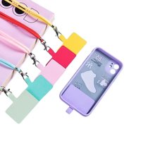 1/4Pcs Adjustable Phone Lanyard Detachable Neck Cord For Mobile Key Lanyard Colorful Neck Strap Universal Pendant With Card