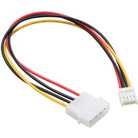 4 Pin Molex To 3.5" Floppy Drive FDD Internal Power Cable Adaptor 20cm