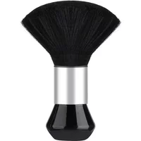 Black Hairdressing Sweeping Neck Hair Cleaning Duster Hair Cutting Brush for Barbershop Hair Cut Brush Tools Barber Accessories