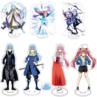 Anime Rimuru Tempest Shuna Shion Acrylic Stand Figure Doll Game Keychain Pendant Keyring for Gift
